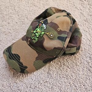 Premiere Lacrosse League PLL Navy Seal Foundation Camoflage Snap Hat Military